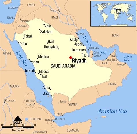 where is riyadh located.